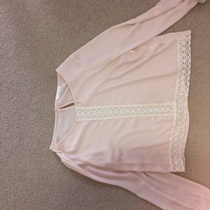 Pink Formal Long Sleeve Shirt